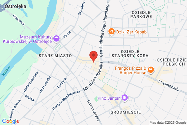 Zabytkowa. Kawiarnia, restauracja. Jaskólska B.