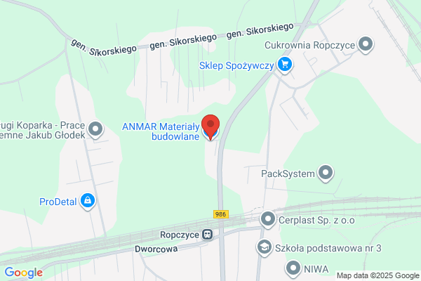Anmar. Sklad materialów budowlanych