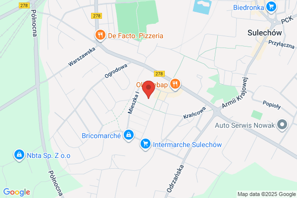 Parzniewska Krystyna. Uslugi geodezyjne