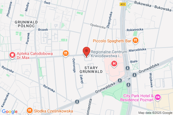 Regionalne Cetrum Krwiodawstwa i Krwiolecznictwa w Poznaniu