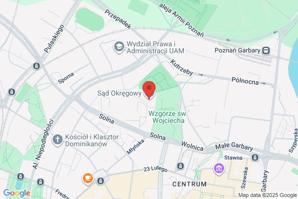 Sad Okregowy w Poznaniu. XIV Wydzial Cywilny. Siedziba