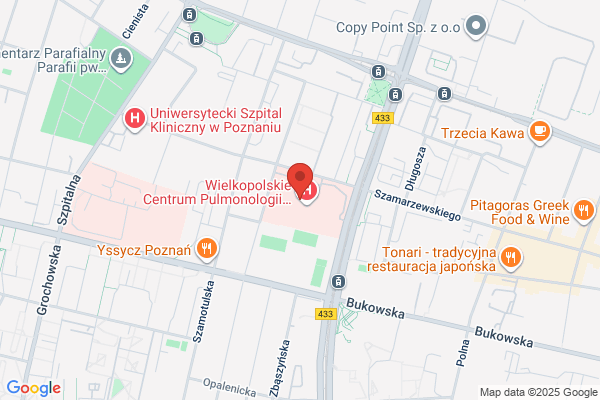 Apteka szpitalna Wielkopolskiego Centrum Chorób Pluc i Gruzlicy