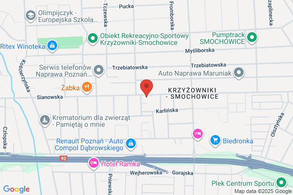 Malegowska Iwona. Zaklad fryzjerski