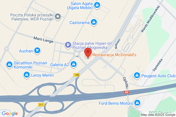 McDonald's Polska. Sp. z o.o. Restauracja