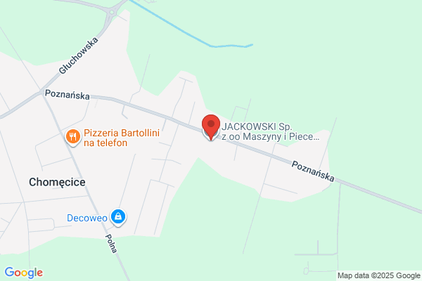 Jackowski. PHU. Maszyny i piece piekarskie. Jackowski M.