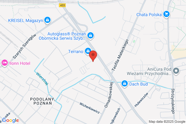 Rowos. PPHU. Wosinska W. Uslugi transportowo - magazynowe