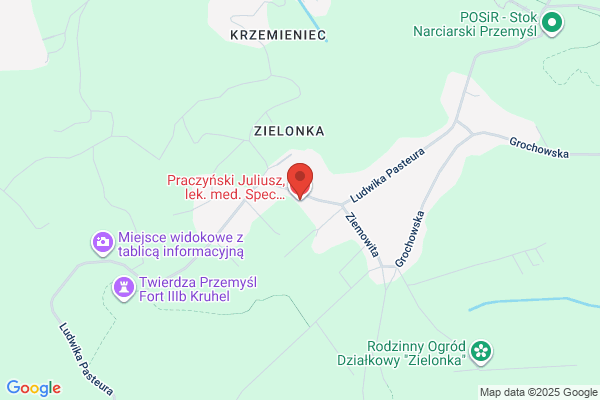 Praczynski Juliusz, lek. med. Spec. pediatra. Gabinet