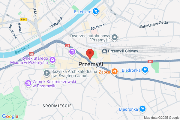 Soczewka. Zaklad optyczny. Fryz W.
