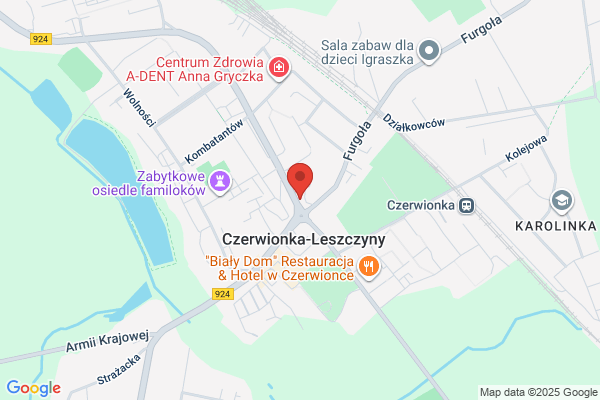 Orzesko - Knurowski Bank Spóldzielczy z siedziba w Knurowie. Ekspozytura w Gieraltowicach