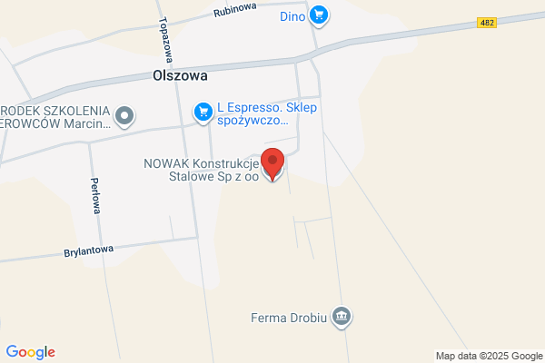 Nowak Tadeusz. Uslugi odlewnicze i malarskie