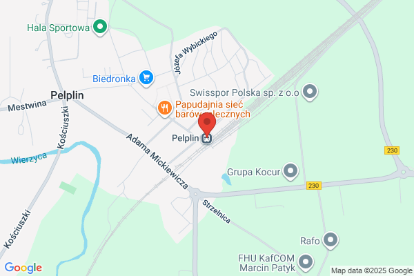 PKP SA. Stacja kolejowa