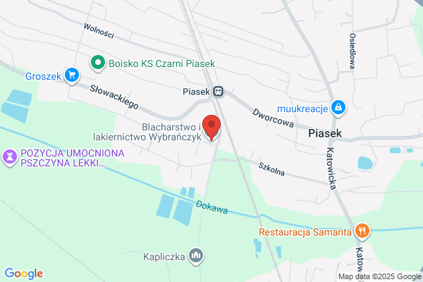 Jacki. Zaklad blacharsko - lakierniczy