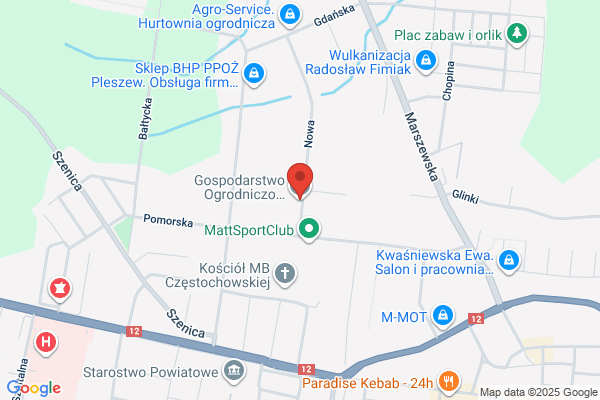 Borowiak Henryk. Gospodarstwo ogrodnicze