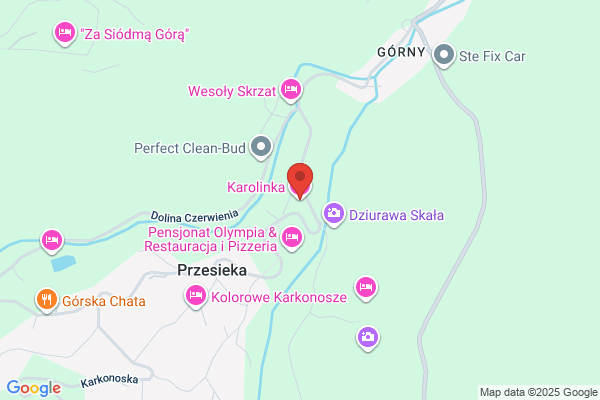 Karolinka. Osrodek turystyczno - uslugowy. Wczasy, zielone szkoly