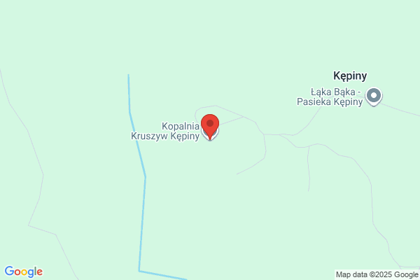 Kepiny. Kopalnia kruszyw mineralnych
