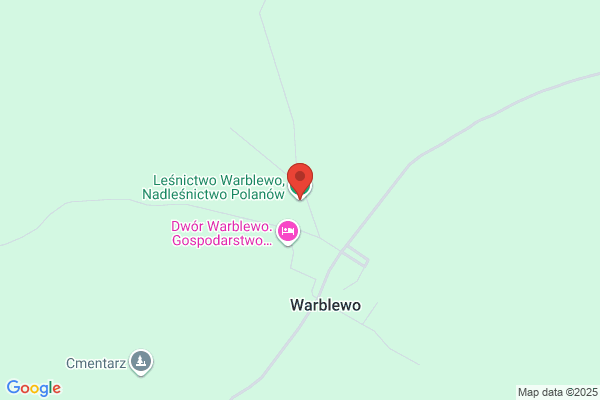 Lesnictwo Warblewo. Nadlesnictwo Polanów