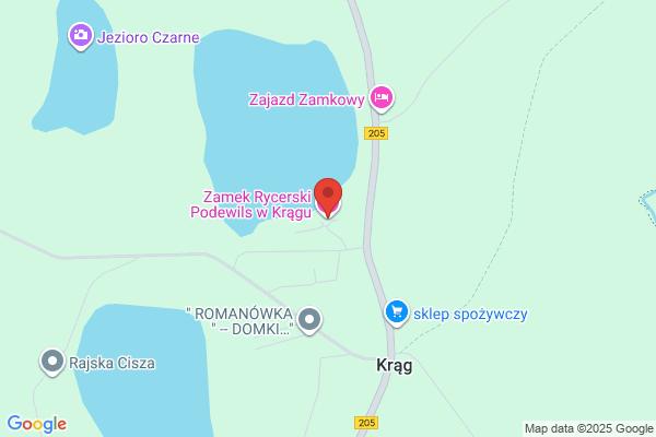 Podewils. Zamek rycerski, ho