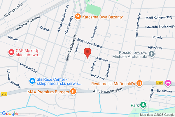 Jasinski Witold, mgr inz. FHU. Centrum obslugi i napraw