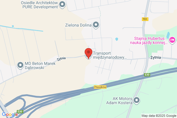 Tender. K. Mlot. Sp. z o.o. Miedzynarodowy transport samochodowy