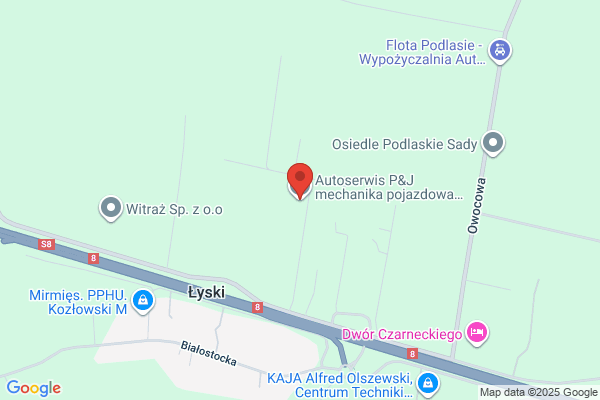 Paluszewski Jerzy. Zaklad naprawy samochodów