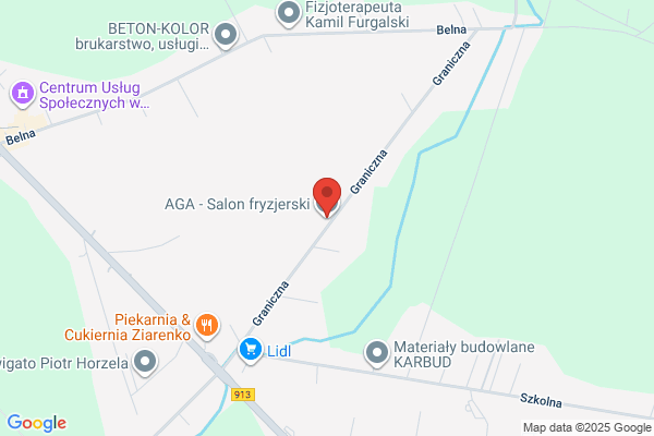 Aga. Uslugi fryzjerskie