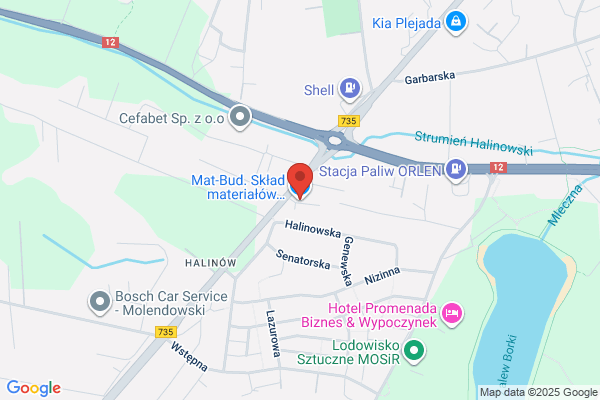 Mat-Bud. Sklad materialów budowlanych, farb i lakierów