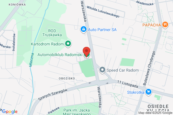 Automobilklub Radomski. Nauka jazdy