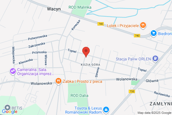 Kolibabska Danuta. Sklep spozywczo - przemyslowy