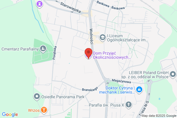 Senator. PW. Dom przyjec okolicznosciowych