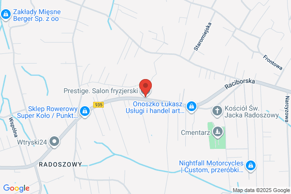 Prestige. Salon fryzjerski