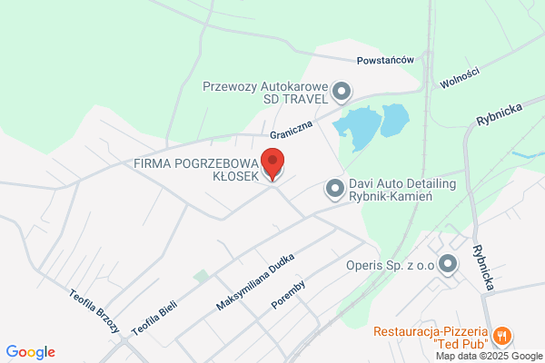 Klosek Henryk. Uslugi pogrzebowe