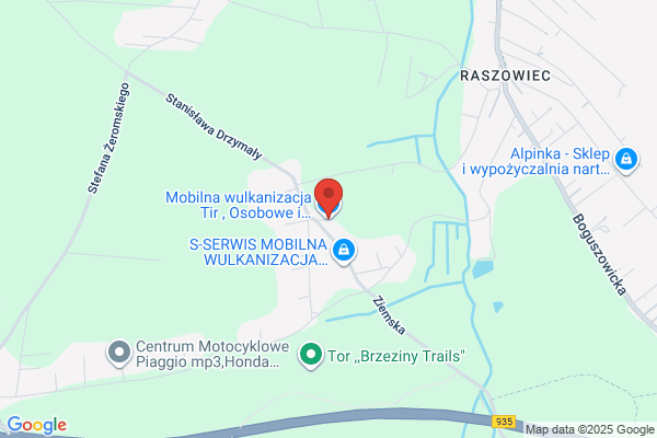 Piecko Wiktor. Uslugi wulkanizacyjne