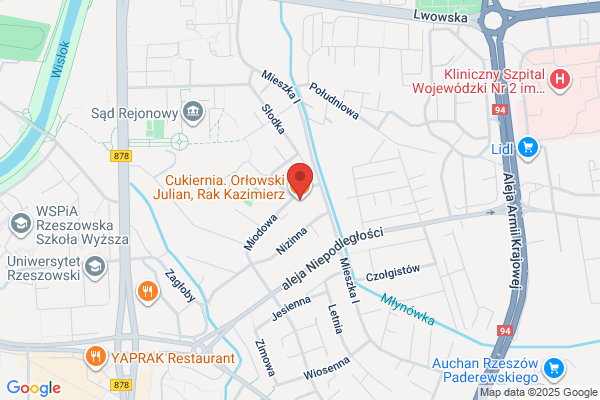 Orlowski Julian, Rak Kazimierz. Cukiernia