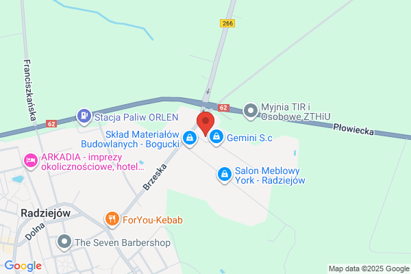 Gemini SC. Sprzedaz materialów budowlanych
