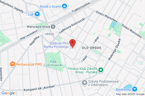 PKO Bank Polski SA. Oddzial 17 w Warszawie