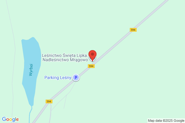 Lesnictwo Swieta Lipka. Nadlesnictwo Mragowo