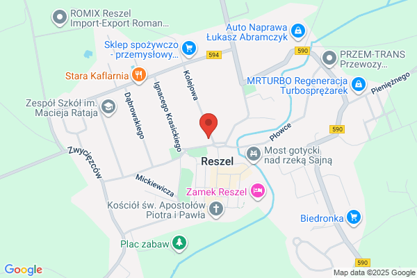 Urzad Pocztowy Reszel. Oddzial