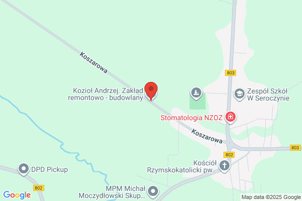 Koziol Andrzej. Uslugi budowlane