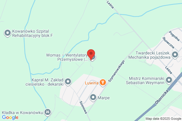 Womas. Produkcja i sprzedaz wentylatorów przemyslowych