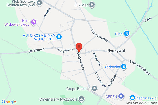 Chudzinska Maria. Przedsiebiorstwo handlowo - uslugowe
