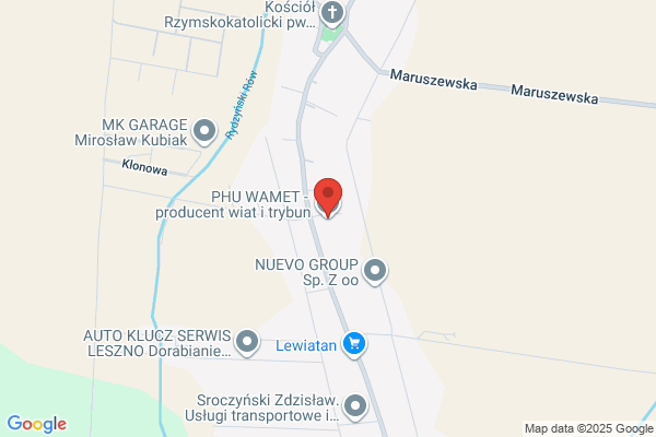 Wamet. Wiaty przystankowe, wiaty stadionowe, wiaty rowerowe