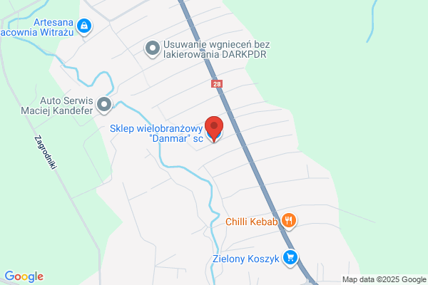 Danmar SC. Sklep wielobranzowy. Akslar P.