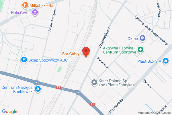 U Gabrysia. Bar