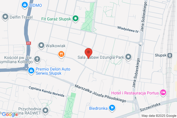Skwer. Zaklad stolarski