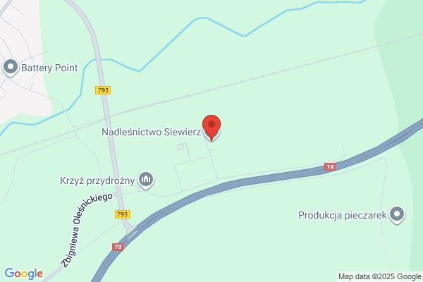 Lesnictwo Maczki. Nadlesnictwo Siewierz