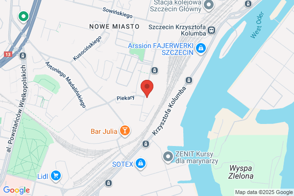 Jupiter. Fryzjerstwo damsko - meskie. Skolmowska Z.