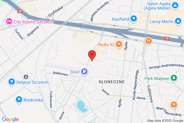 Sloneczna. Ksiegarnia