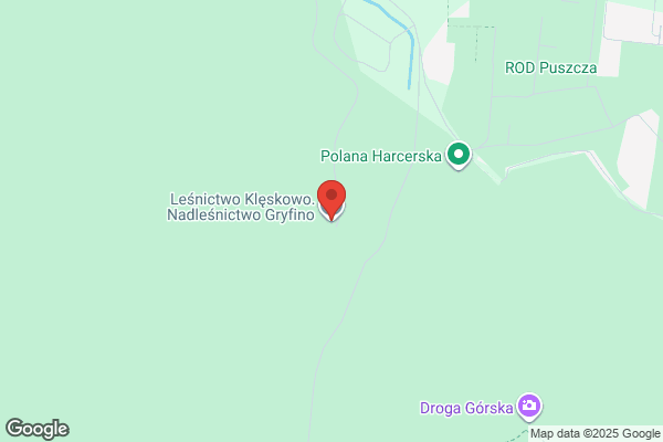 Lesnictwo Kleskowo. Nadlesnictwo Gryfino