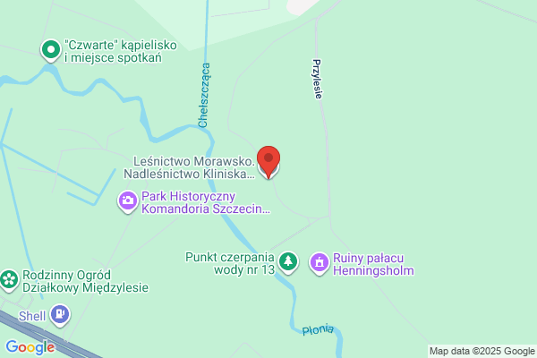 Lesnictwo Morawsko. Nadlesnictwo Kliniska Wielkie