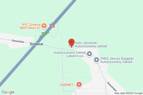 Auto Janowski. Autoryzowany zaklad naprawy karoserii